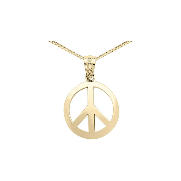Lux Accessories Rose Gold Tone Hand Peace Sign Pendant Charm Chain Necklace 